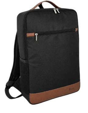MORRAL CASUAL PIEL DE CAFÉ REF.3757